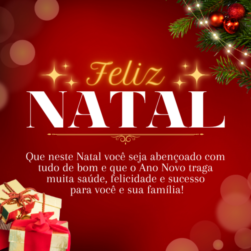 Feliz Natal e Próspero Ano Novo